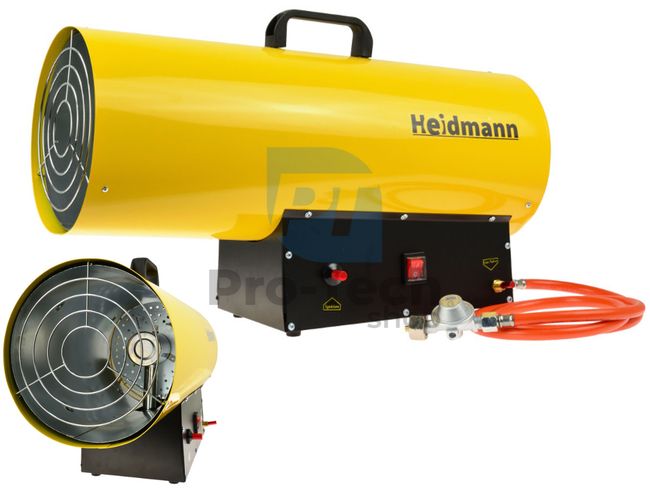 Plynový ohřívač vzduchu 65kW Heidmann 11841