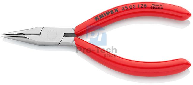 Půlkulaté štípací kleště 125 mm pochromované KNIPEX 07810