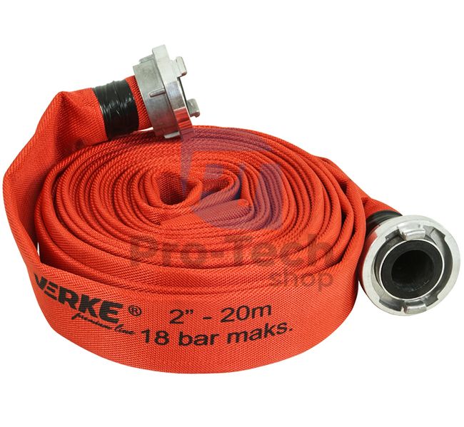 Požární hadice s koncovkami 2“ 20m 18bar Premium 15241
