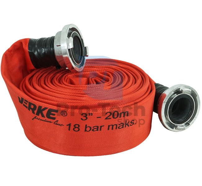 Požární hadice s koncovkami 3“ 20m 18bar Premium 15257
