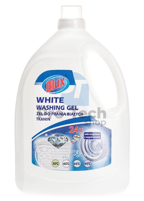 Prací gel Blux bílé prádlo 3000ml 30202