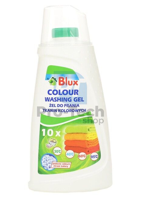 Prací gel Blux s odměrkou barevné prádlo 1000ml 30198