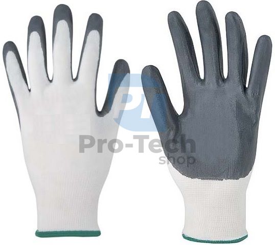 Pracovní rukavice 10“ grey 02455