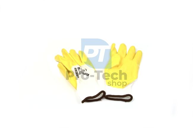 Pracovní rukavice 10“ yellow 02456