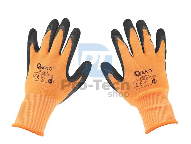 Pracovní rukavice 9" oranžové 40170