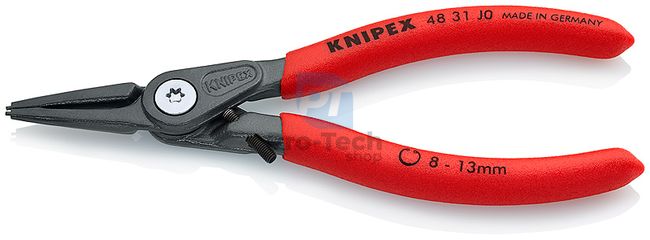 Precizní kleště na pojistné kroužky 140 mm se špičkami 0,9 mm KNIPEX 08056