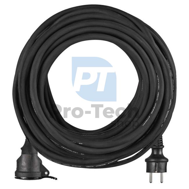 Prodlužovací kabel gumový - spojka, 25m, 3× 2,5mm2 71761