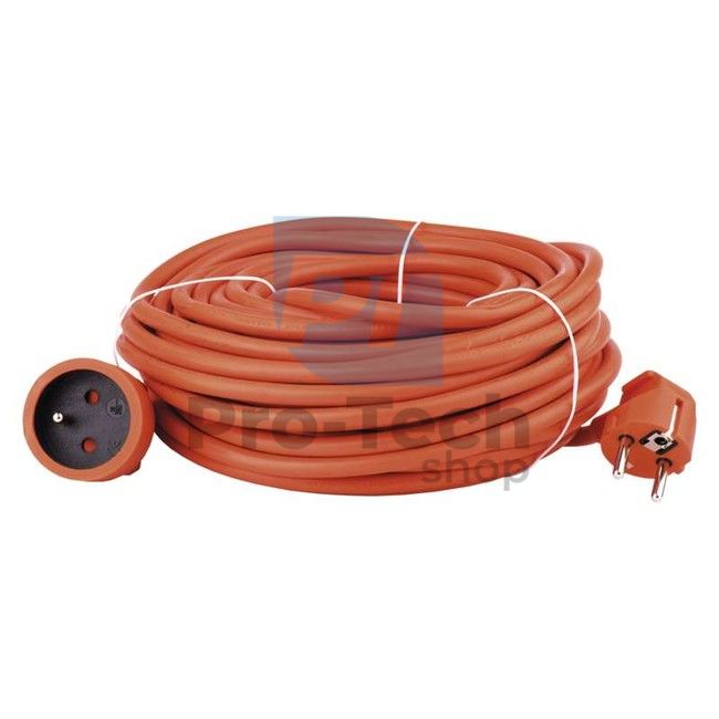 Prodlužovací kabel - spojka, 20m, 3 × 1,5mm, oranžový 70833