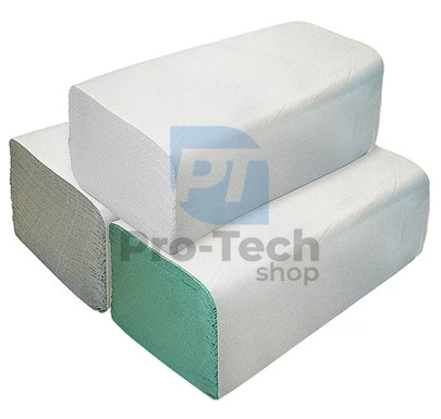 Průmyslové papírové utěrky 1-vrstvé zelené EKONOMY Linteo 5000ks - 20 balíčků 30485