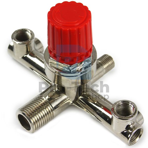 Regulační ventil s rozbočovačem na kompresor 2-12 bar 15831