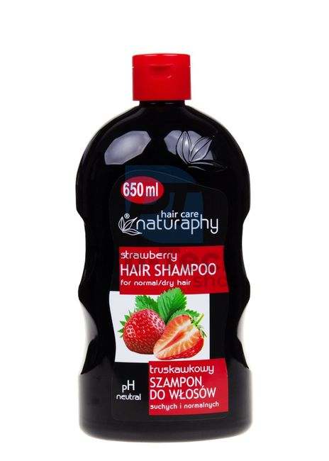 Šampon na vlasy jahoda s olivovým extraktem Naturaphy 650ml 30493