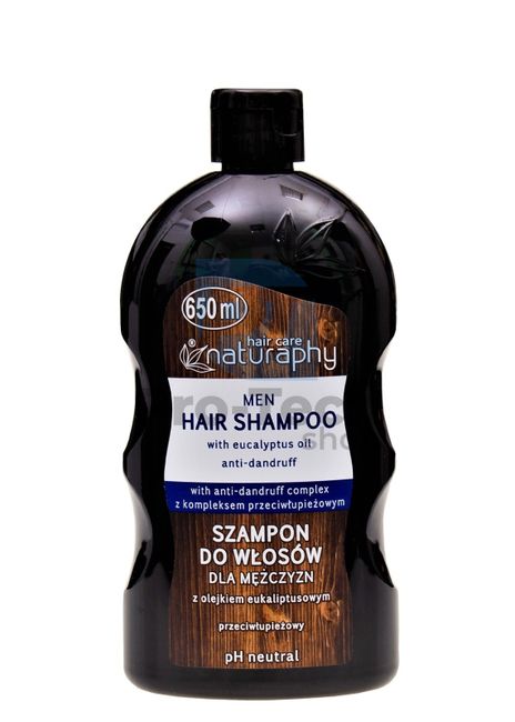 Šampon na vlasy pro muže eukalyptus Hair care Naturaphy 650ml 30129