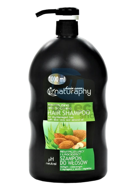 Šampon na vlasy s extraktem aloe vera a mandlovým olejem Naturaphy 1000ml 30088