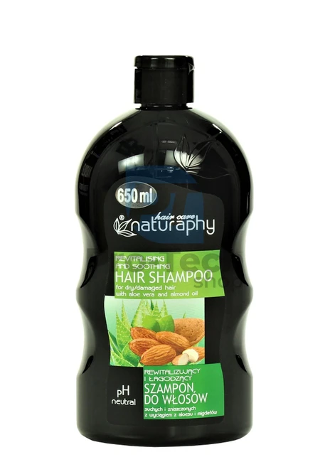 Šampon na vlasy s extraktem aloe vera a mandlovým olejem Naturaphy 650ml 30092