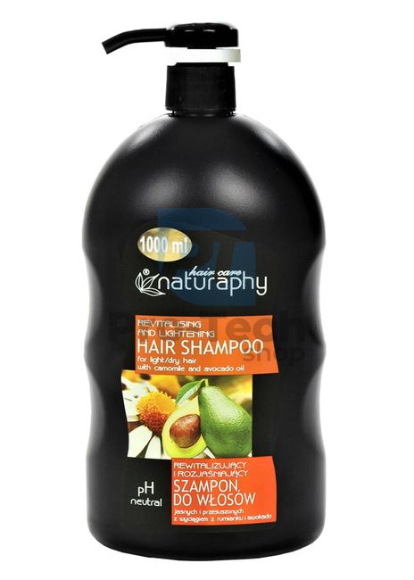 Šampon na vlasy s heřmánkovým extraktem a avokádovým olejem Naturaphy 1000ml 30089