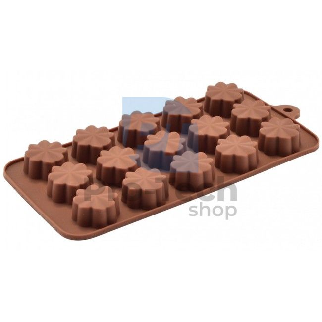 Silikonová forma na čokoládové bonbony Květ 51351