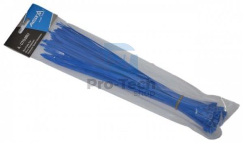 Stahovací páska 5x300mm modrá 50ks A-CT53BU 12342