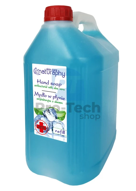 Tekuté mýdlo antibakteriální aloe vera Naturaphy 5000ml 30337