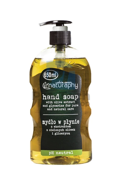 Tekuté mýdlo olivy s extraktem z glycerinu Naturaphy 650ml 30011