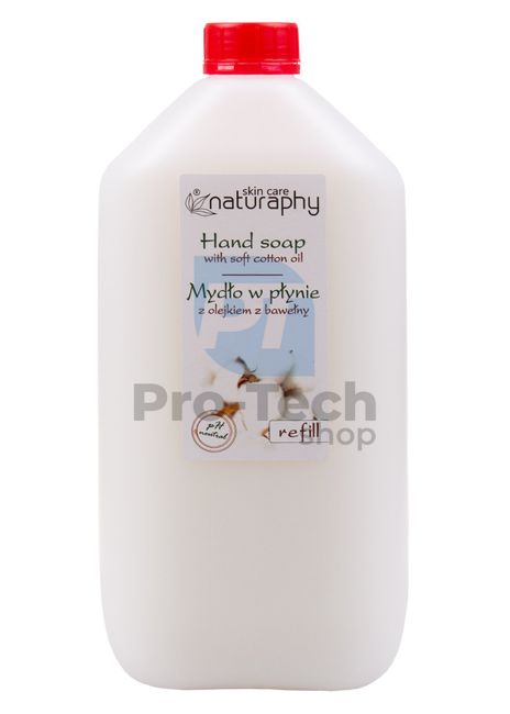 Tekuté mýdlo s bavlněným olejem Naturaphy 5000ml 30339