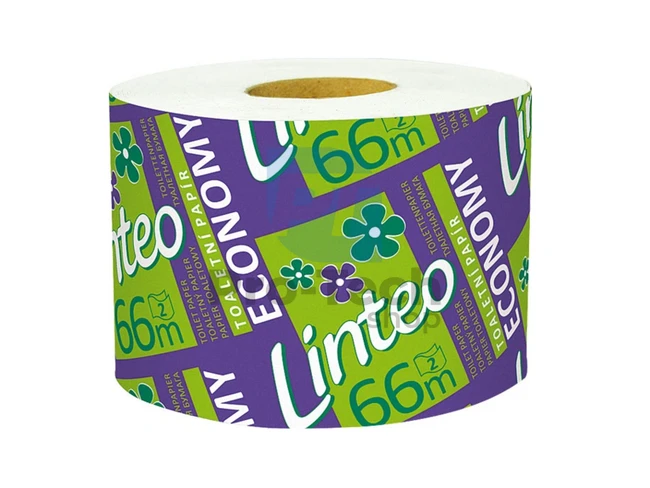 Toaletní papír 2-vrstvý 66m LINTEO ECONOMY- 12ks 30385