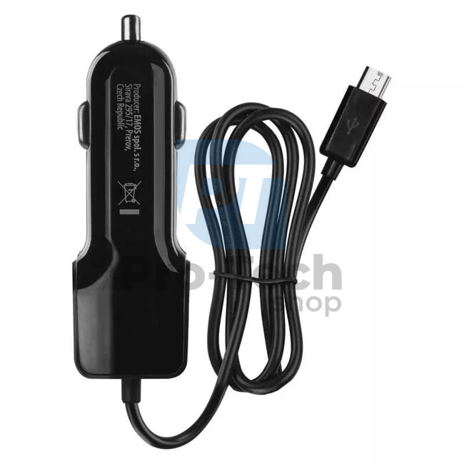Univerzální USB adaptér do auta 3,1A (15,5W) max., Kabelový 71237