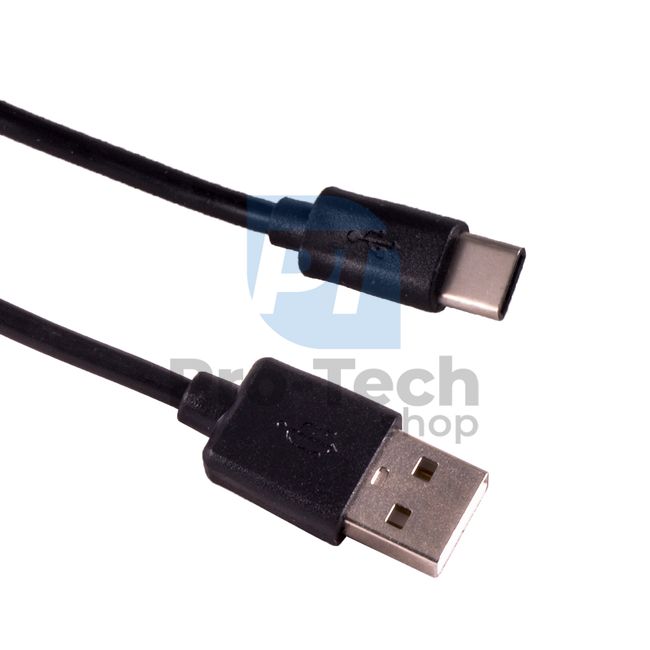 USB-C kabel 2.0, 1,5m, černý 72377