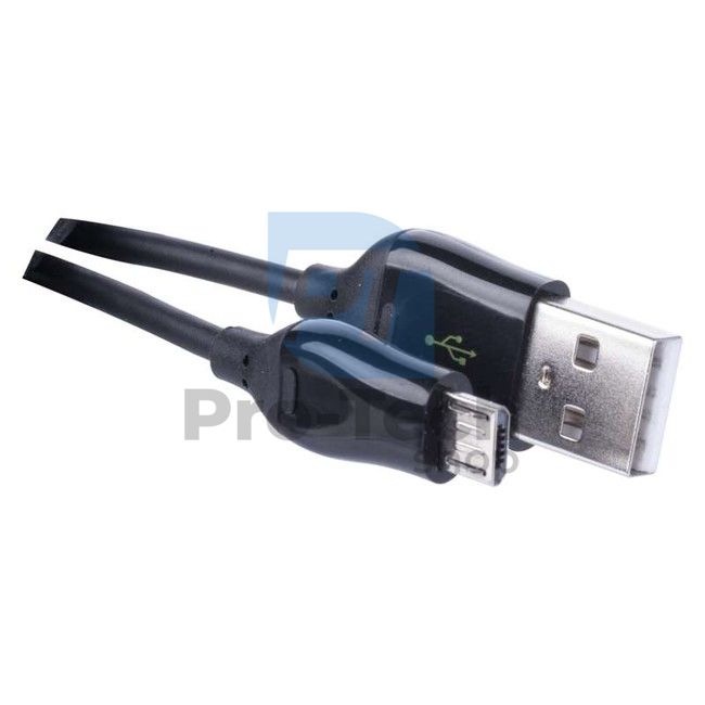 USB kabel 2.0 A / M - micro B / M 1m černý, Quick Charge 70361