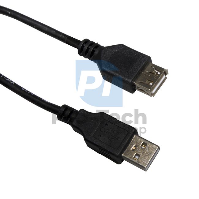 USB prodlužovací kabel USB 2.0 F/M, 1,5m 72394