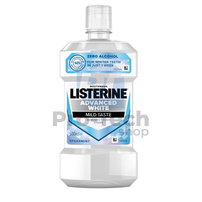 Ústní voda Listerine Advanced White Mild Taste 500ml 30582