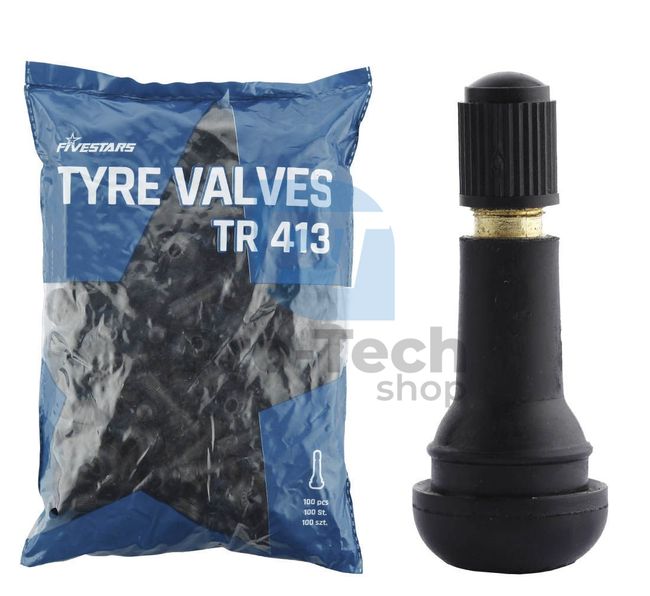Ventily pro bezdušové pneumatiky TR413 – 100ks 11764