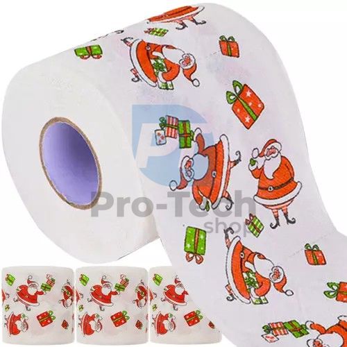 Vánoční toaletní papír - balení 4 ks 20353 75484