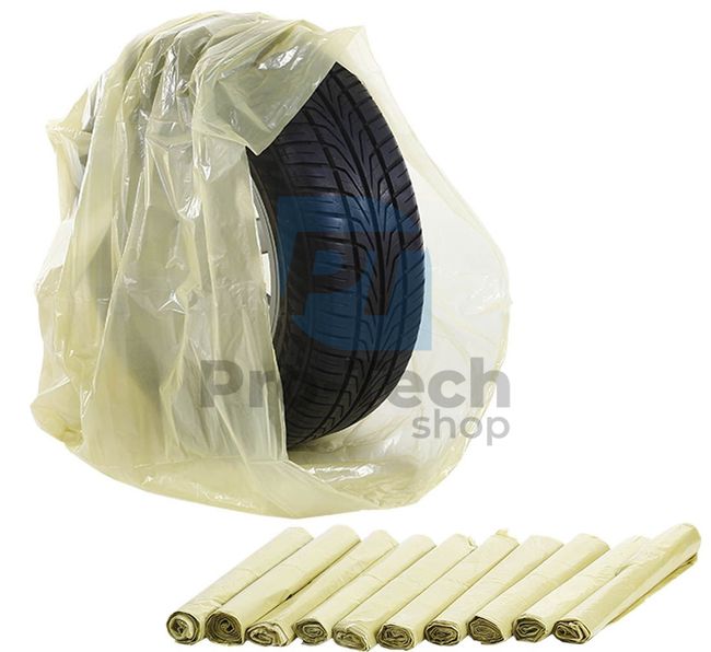 Pytle na skladování pneumatik žluté 52cm – 100ks 11578
