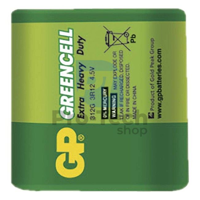 Zinko-chloridová baterie GP Greencell 3R12 (4,5V) 71035