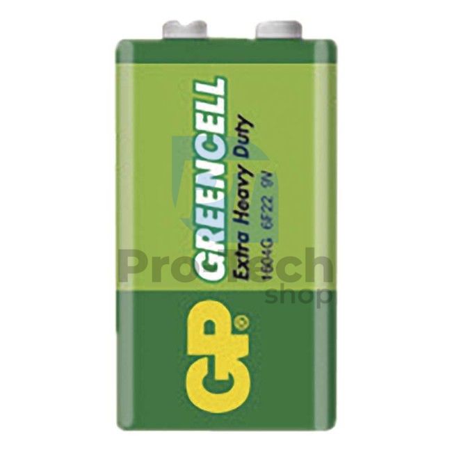 Zinko-chloridová baterie GP Greencell 6F22 (9V) 71063